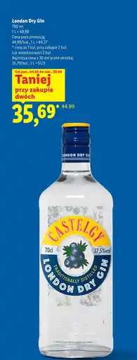 Lidl Castelgy London Dry Gin oferta