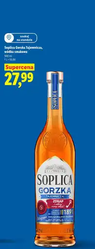 Lidl Soplica Gorzka Tajemnicza, wódka smakowa oferta