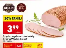 Biedronka Szynka wędzona czereśnią Kraina Wędlin Select oferta