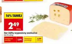Biedronka Ser żółty wypasiony exclusive oferta