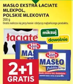 Stokrotka Market Masło Ekstra Łaciate Mlekpol, Polskie Mlekovita oferta