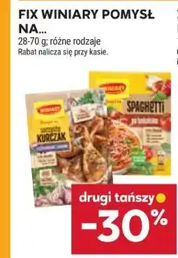 Stokrotka Market Fix Winiary Pomysł na oferta