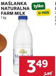 Stokrotka Market MAŚLANKA NATURALNA FARM MILK oferta