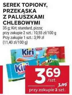 Stokrotka Market SEREK TOPIONY, PRZEKĄSKA Z PALUSZKAMI CHLEBOWYMI KIRI oferta