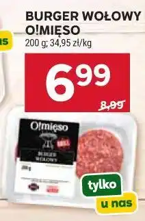 Stokrotka Market Burger wołowy O!Mięso oferta