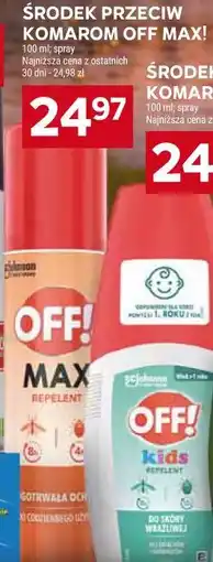 Stokrotka Market ŚRODEK PRZECIW KOMAROM OFF MAX! oferta