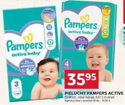 Stokrotka Market PIELUCHY PAMPERS ACTIVE BABY oferta