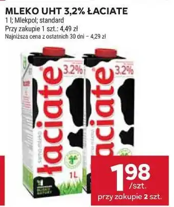 Stokrotka Market Mleko UHT 3,2% Łaciate oferta