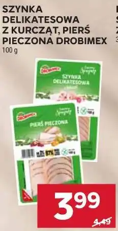 Stokrotka Market Szynka Delikatesowa z kurcząt, pierś pieczona Drobimex oferta