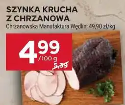 Stokrotka Market SZYNKA KRUCHA Z CHRZANOWA oferta
