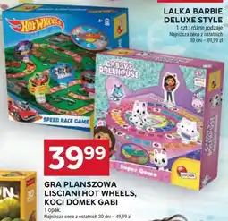 Stokrotka Market Gra planszowa Lisciani Hot Wheels, Koci Domek Gabi oferta