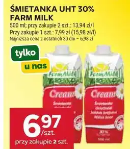 Stokrotka Market Śmietanka UHT 30% Farm Milk oferta