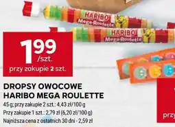 Stokrotka Market Dropsy owocowe Haribo Mega Roulette oferta