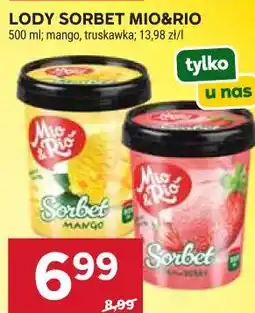 Stokrotka Market Lody Sorbet Mio&Rio oferta