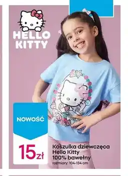 Pepco Koszulka dziewczęca Hello Kitty oferta