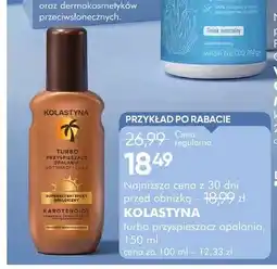 SuperPharm Turbo przyspieszacz opalania KOLASTYNA oferta