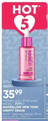 SuperPharm Serum - baza pod makijaż MAYBELLINE NEW YORK Grippy Serum oferta