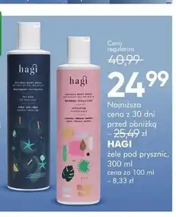 SuperPharm Żele pod prysznic HAGI oferta