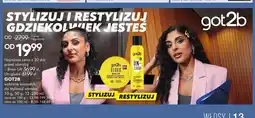 SuperPharm Kosmetyki do stylizacji włosów GOT2B oferta