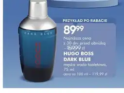 SuperPharm Woda toaletowa męska Hugo Boss Dark Blue oferta