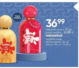 SuperPharm Woda perfumowana GRANDEUR Tubbees Sweet Caramel oferta