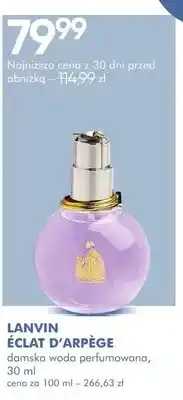 SuperPharm Damska woda perfumowana LANVIN ÉCLAT D'ARPÈGE oferta