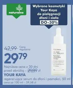 SuperPharm Regenerujące serum do dłoni i paznokci YOUR KAYA oferta