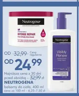 SuperPharm Balsam do ciała NEUTROGENA Intense Repair oferta