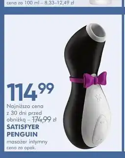 SuperPharm Masażer intymny SATISFYER PENGUIN oferta