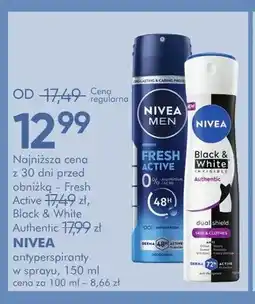 SuperPharm Antyperspirant w sprayu NIVEA MEN Fresh Active oferta