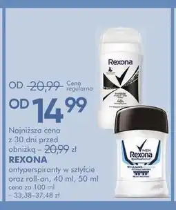 SuperPharm Antyperspirant w sztyfcie REXONA Invisible oferta