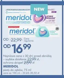SuperPharm Pasty do zębów MERIDOL oferta