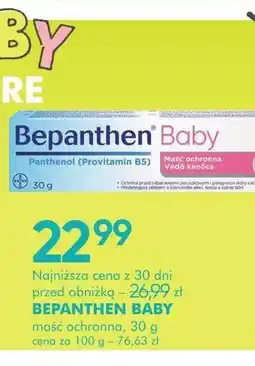 SuperPharm Maść ochronna BEPANTHEN BABY oferta