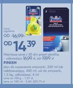 SuperPharm Płyn do czyszczenia zmywarki FINISH oferta