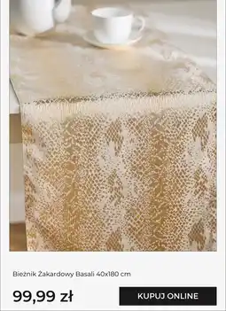 Home&You Bieżnik Żakardowy Basali oferta
