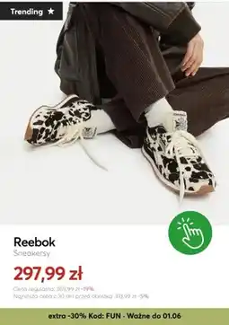 eobuwie Sneakersy Reebok oferta