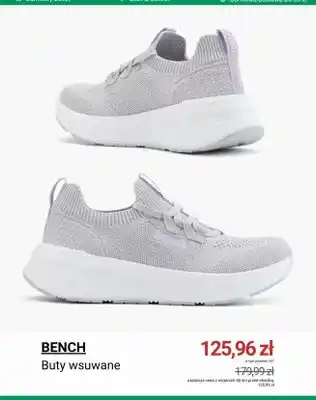 Buty wsuwane BENCH