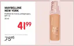 Rossmann Podkład do twarzy pielęgnujący SPF 15 MAYBELLINE NEW YORK oferta
