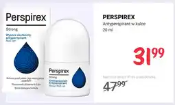 Rossmann Antyperspirant w kulce Perspirex Strong oferta