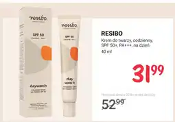 Rossmann Krem do twarzy codzienny SPF 50+ PA+++ na dzień Resibo oferta