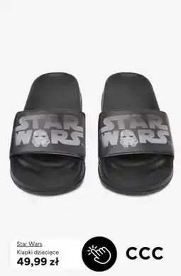 CCC Klapki dziecięce Star Wars oferta