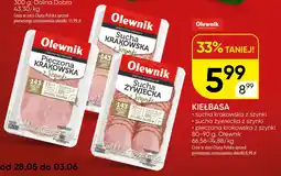 Chata Polska Kiełbasa sucha krakowska z szynki Olewnik oferta