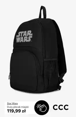 Duży plecak miejski Star Wars