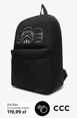 Duży plecak miejski Star Wars