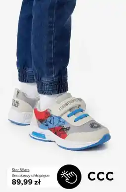 CCC Sneakersy chłopięce Star Wars oferta