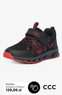 CCC Sneakersy chłopięce Star Wars oferta