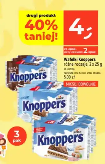 Dealz Wafelki Knoppers oferta
