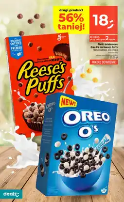 Dealz Płatki śniadaniowe Oreo O's lub Reese's Puffs oferta
