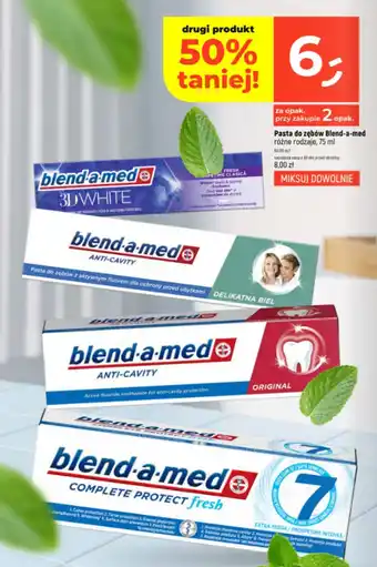 Dealz Pasta do zębów Blend-a-med oferta