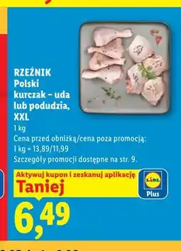 Lidl Polski kurczak podudzia XXL Rzeźnik oferta